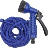 Tuyau d’Arrosage Extensible 22,5 m avec Pistolet à eau 7 jets
