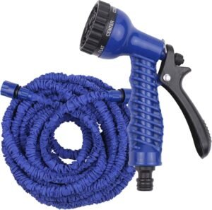 Tuyau d’Arrosage Extensible 22,5 m avec Pistolet à eau 7 jets