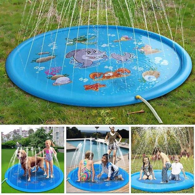 Tapis Arroseur Bébé – Jeux d’Eau Été pour Enfants