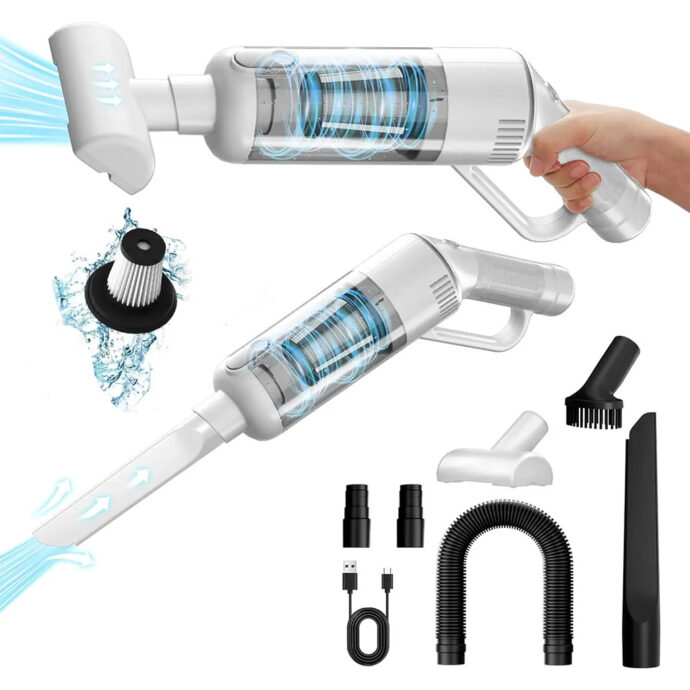 Aspirateur Portable à Main Sans Fil 10000 Pa