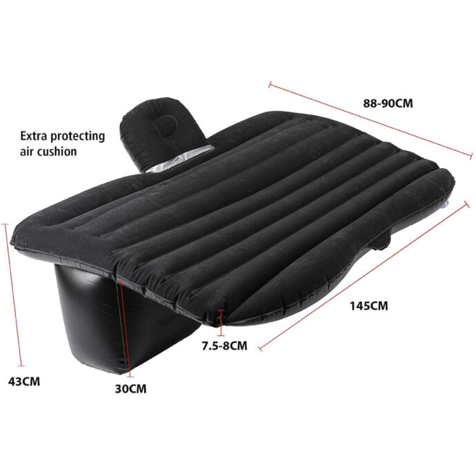 ⁦Matelas Gonflable pour Voiture avec Pompe – Confort de Voyage Optimal⁩ - الصورة ⁦3⁩
