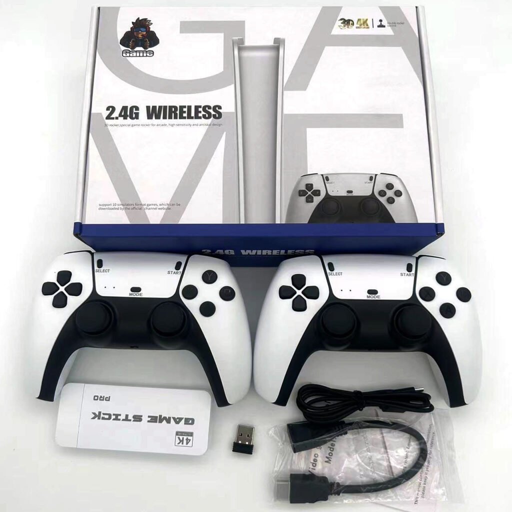 Console M15 rétro HDMI 4K avec +20 000 jeux intégrés