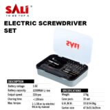 ⁦Tournevis Électrique de Précision SALI – Kit Complet Rechargeable et Compact⁩ - الصورة ⁦4⁩
