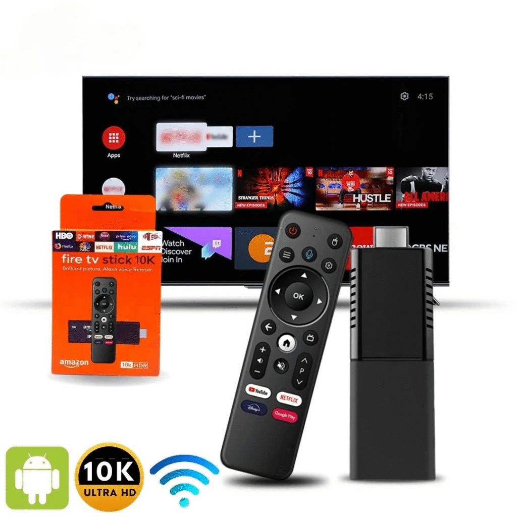TV stick Streaming HDMI Alexa  Avec télécommande