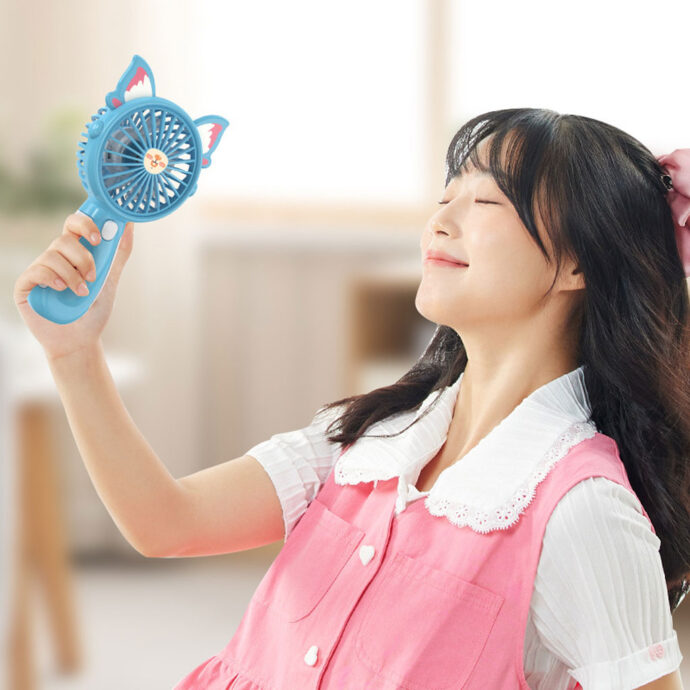 ⁦Mini Ventilateur Chaton – Fraîcheur ludique pour vos enfants⁩ - الصورة ⁦2⁩
