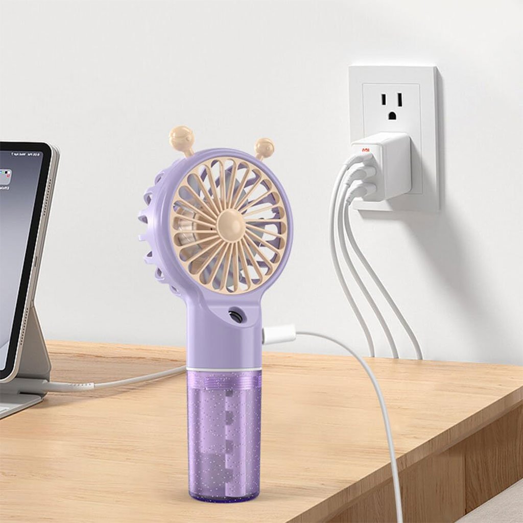 Ventilateur Brumisateur USB – Fraîcheur Ultime 2 en 1 pour l’Été