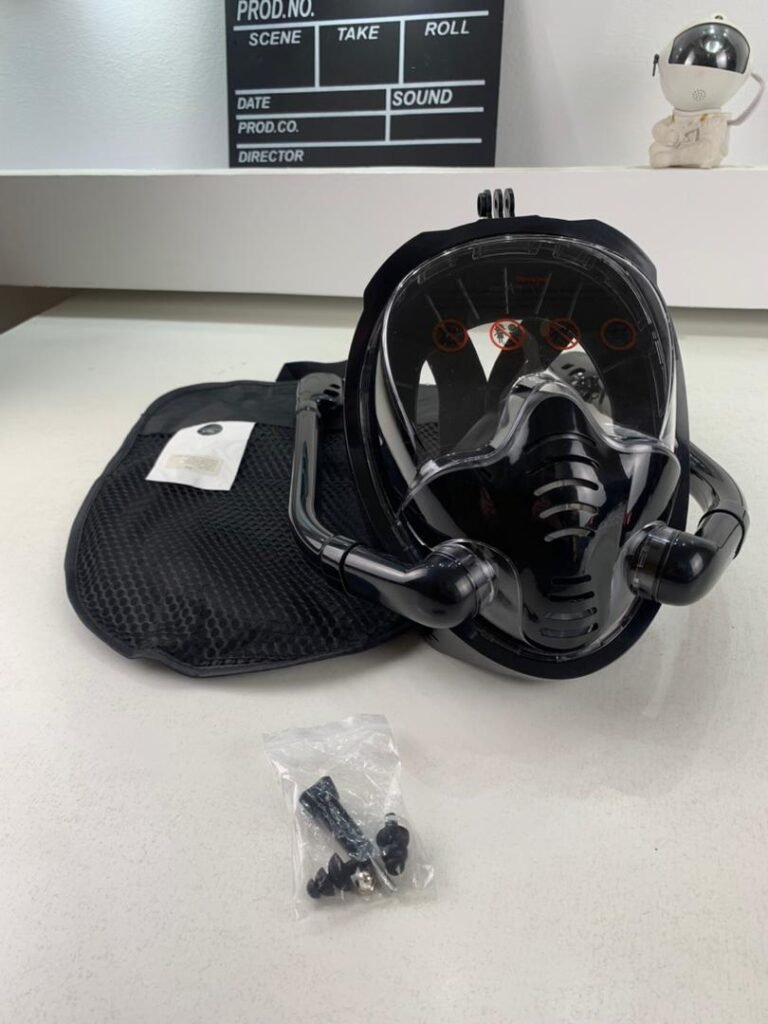 Masque de Plongée Intégral Anti-Buée – Vision Panoramique & Respiration Naturelle
