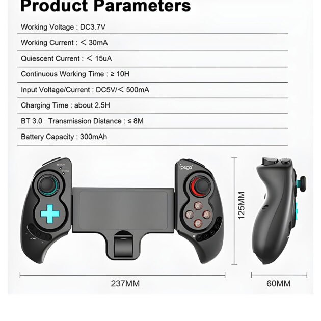 Manette Ipega SW029 – Immersion Totale et Contrôle Précis