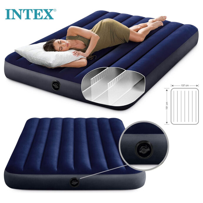 Matelas Gonflable Surélevé Intex Dura-Beam 25,4 cm