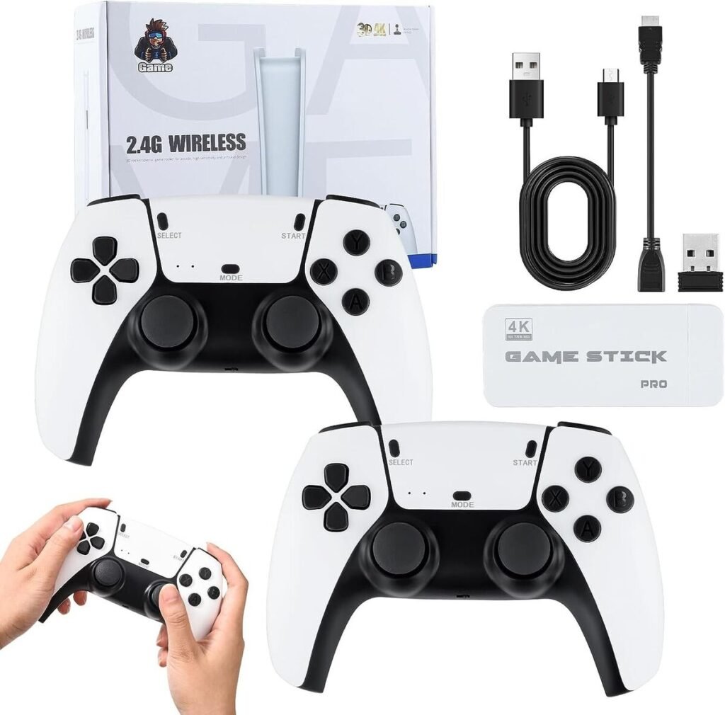 Console M15 rétro HDMI 4K avec +20 000 jeux intégrés