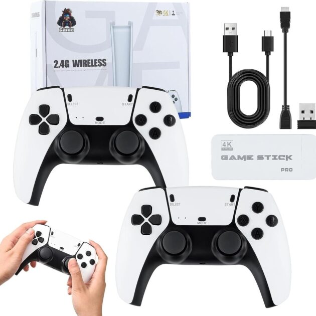 Console rétro HDMI 4K avec +20 000 jeux intégrés