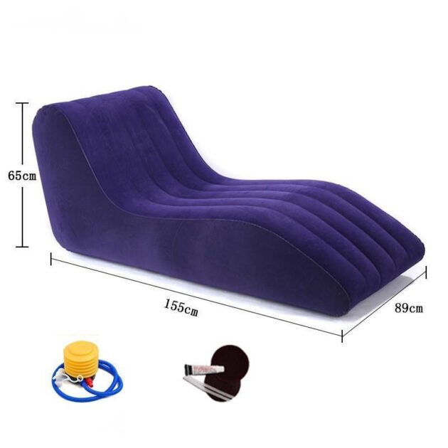 Canapé Gonflable Vague – Détente et Confort Ergonomique