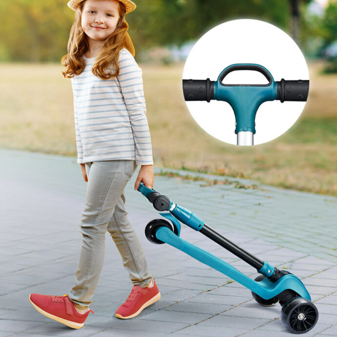 ⁦Trottinette Enfant 3 Roues – Trotinette Évolutive avec Lumières LED⁩ - الصورة ⁦3⁩