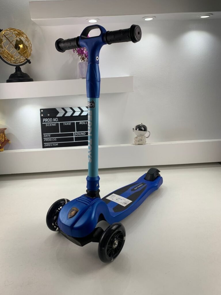 Trottinette Enfant 3 Roues – Trotinette Évolutive avec Lumières LED