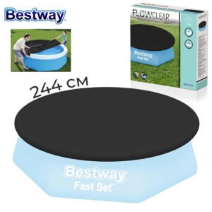 Grande bâche de piscine ronde 244 cm Bestway 58032