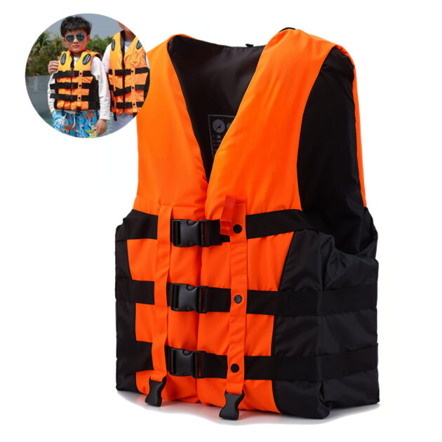 Gilet de Sauvetage Adulte Renforcé – Haute Flottabilité et Sécurité