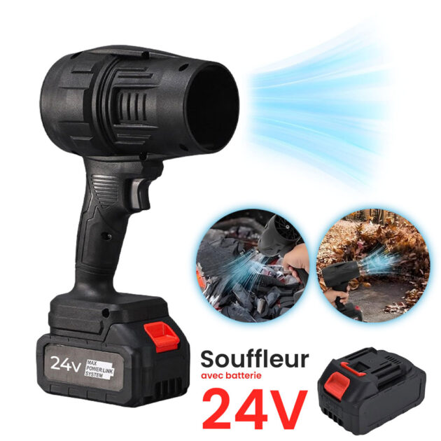Mini Souffleur Turbo Sans Fil – Dépoussiéreur Haute Vitesse Portable