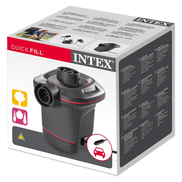 ⁦Pompe Électrique Quick Fill Intex – Gonflage Rapide en Voiture⁩ - الصورة ⁦4⁩