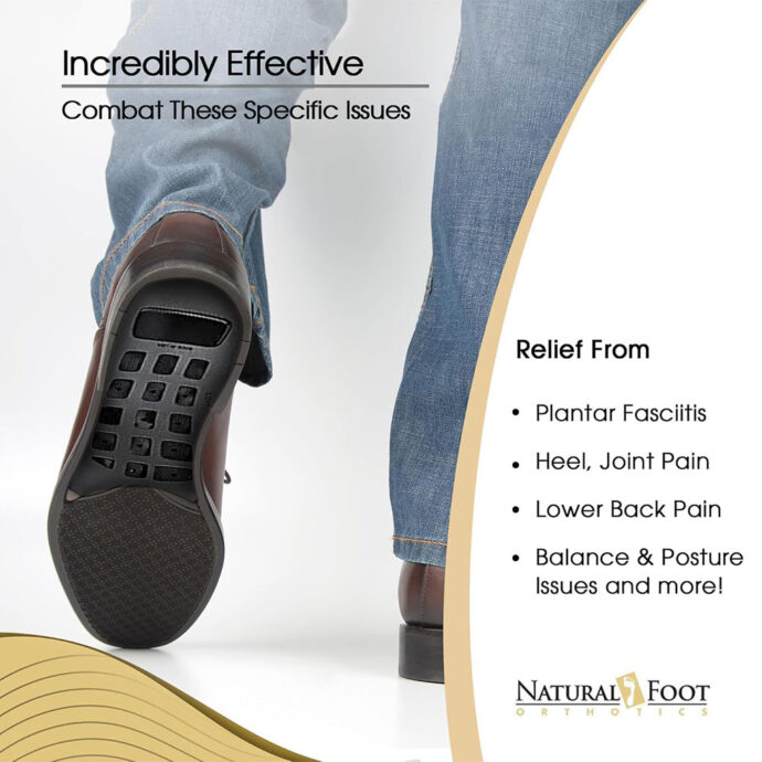 ⁦Natural Foot Orthotics – Semelles Orthopédiques Slim Stabilizer⁩ - الصورة ⁦2⁩