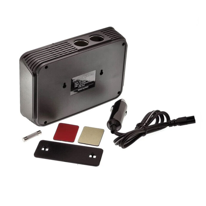 ⁦Onduleur de voiture USB Type-C Olesson 1661 220V/200W⁩ - الصورة ⁦4⁩