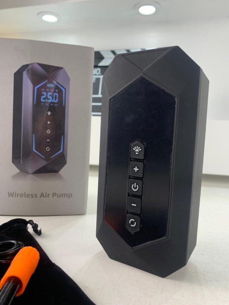 Gonfleur de pneu électrique portable 150 PSI USB 80W