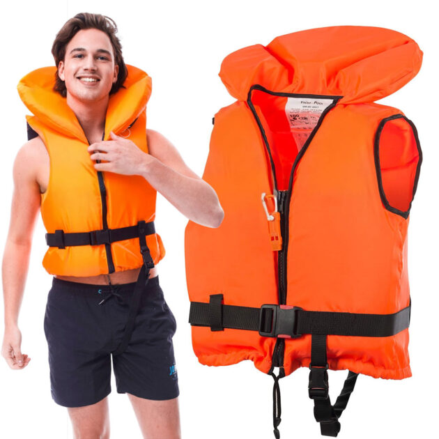 Gilet de Sauvetage 100N ISO 12402-4 – Sécurité Marine Renforcée