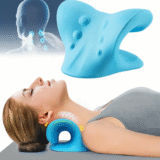 Oreiller Civière pour Soulager la Douleur au Cou – Dispositif Ergonomique en Mousse PU avec Étirement par Gravité