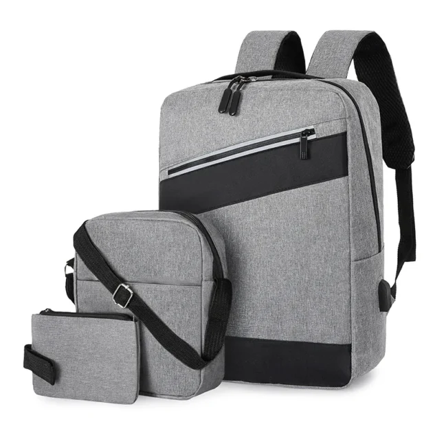 Sac à Dos 3-en-1 Gris 2776-3 – Polyvalent, Étanche