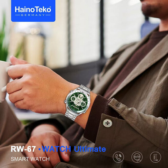 ⁦Smart Watch Haino Teko RW67 – Montre Connectée avec Fonction Cartes & Santé⁩ - الصورة ⁦4⁩