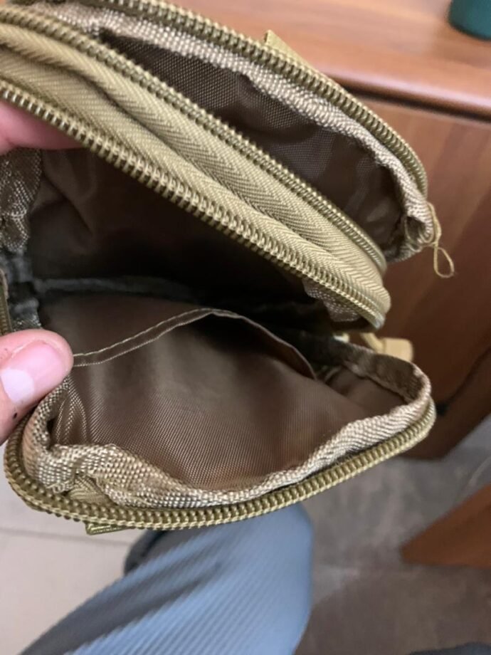 ⁦Pochette Tactique MOLLE Ceinture – Polyvalente, Durable et Légère pour Outdoo⁩ - الصورة ⁦2⁩
