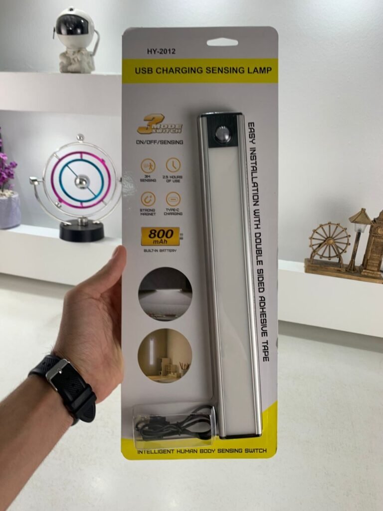 Lampe LED Rechargeable Détecteur Mouvement 3 Modes HY-2012