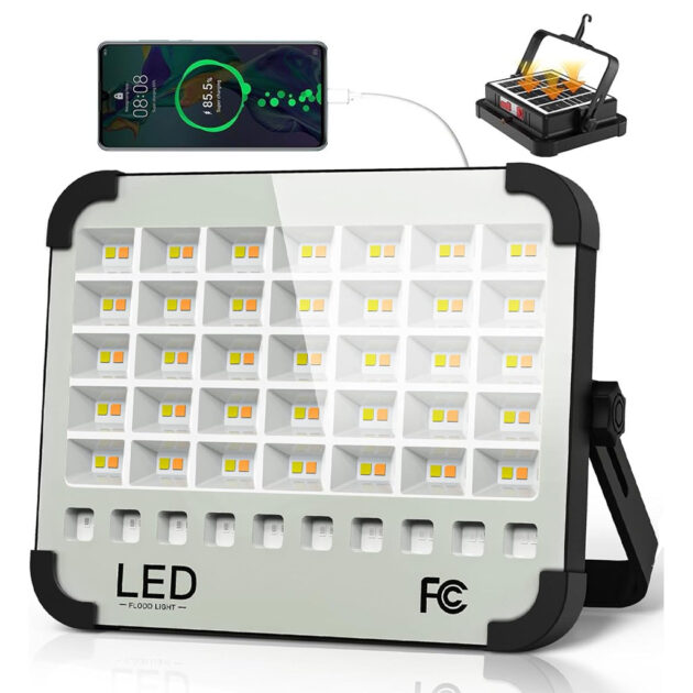 Lampe LED Rechargeable Solaire 300W