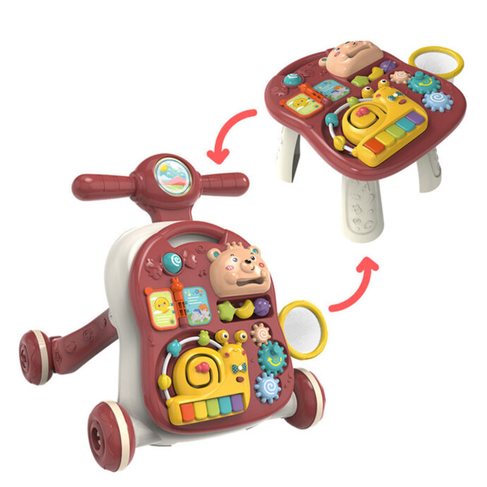 ⁦Trotteur 3en1 avec Musique et Lumières – Déambulateur Éducatif pour Bébé⁩ - الصورة ⁦3⁩