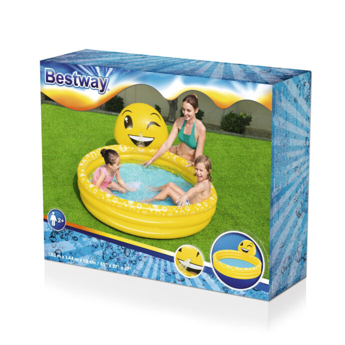 ⁦Piscine Gonflable Enfants 282L – 3 Compartiments⁩ - الصورة ⁦4⁩
