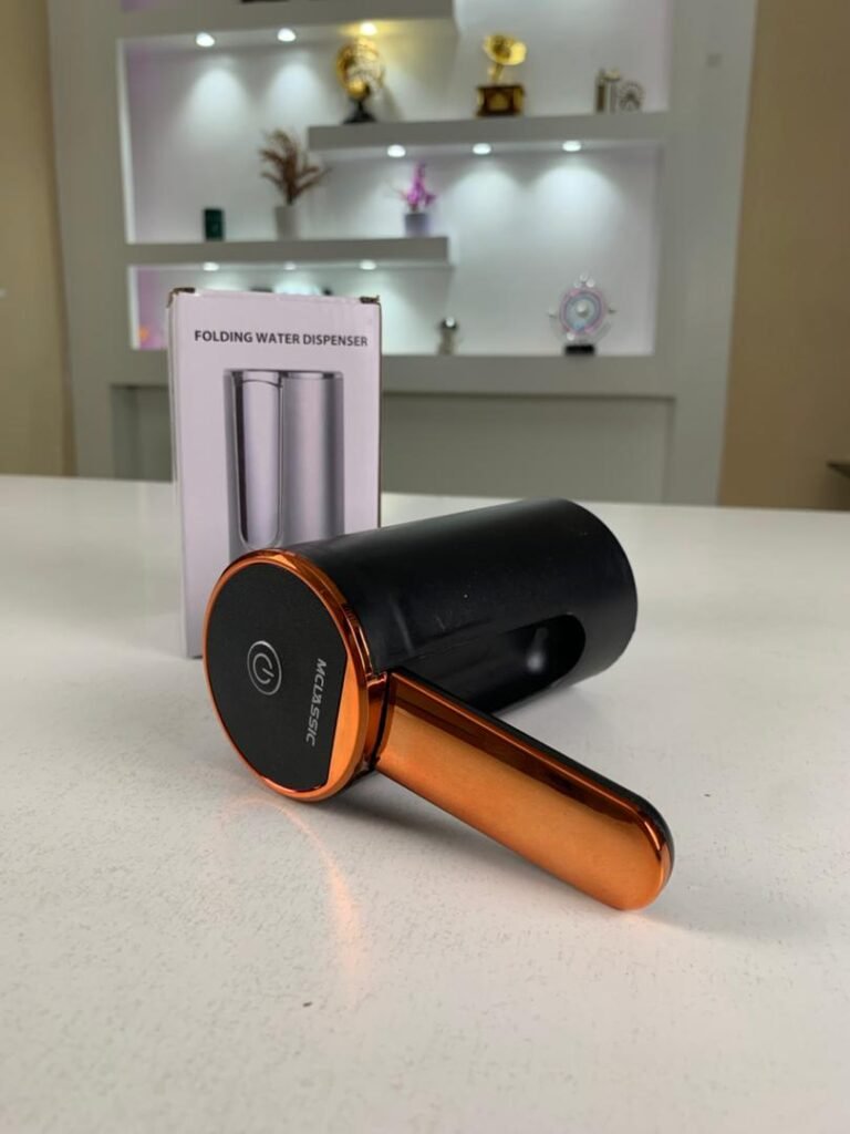 Pompe à Eau Numérique Pliable V3 – Distributeur USB Rechargeable 1800mAh