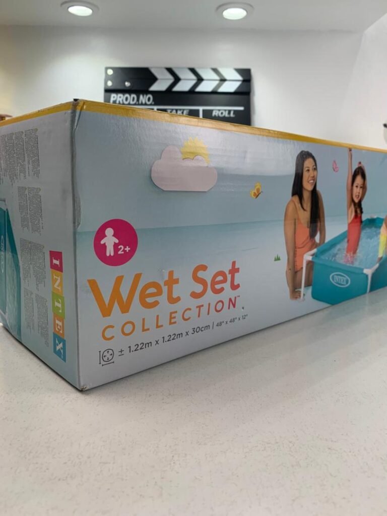 Piscine Intex Bébé 342L – Cadre Acier Résistant et Installation Rapide