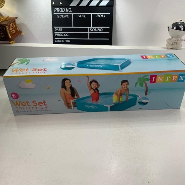 Piscine Intex Bébé 342L – Cadre Acier Résistant et Installation Rapide