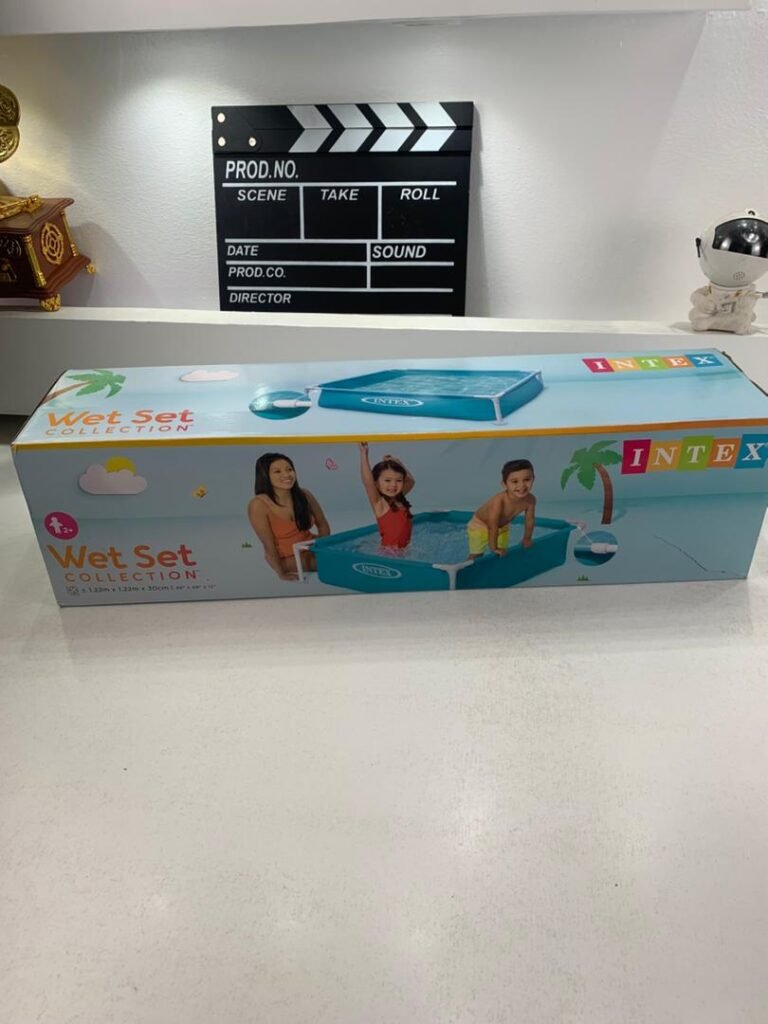 Piscine Intex Bébé 342L – Cadre Acier Résistant et Installation Rapide