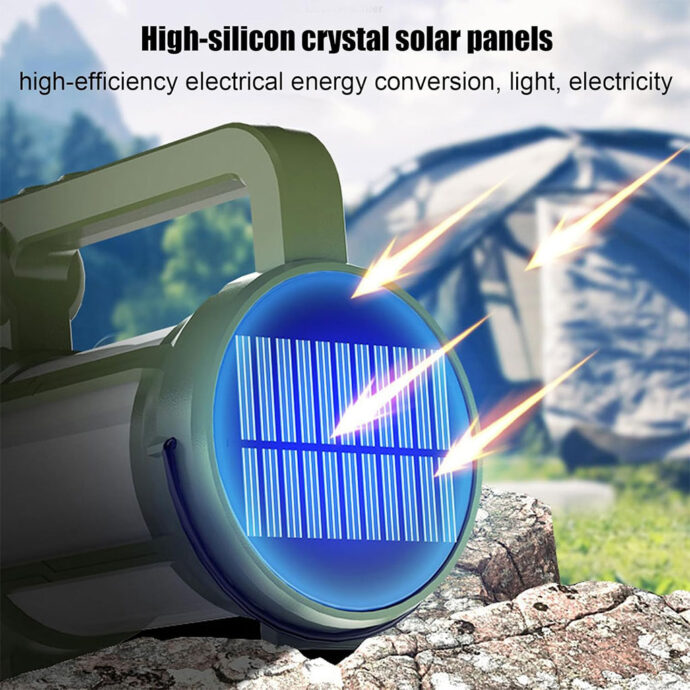 ⁦Lanterne Solaire de Camping – Éclairage Portable et Fiable pour l’Aventure⁩ - الصورة ⁦5⁩