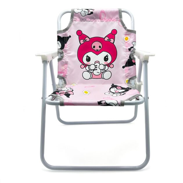 Chaise Enfant Pliable avec Motifs Stitch & Kuromi – Confort et Sécurité