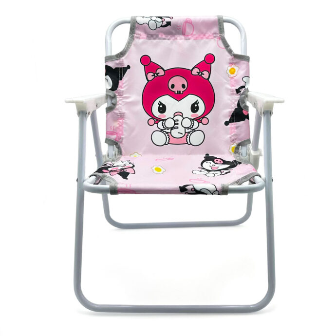 ⁦Chaise Enfant Pliable avec Motifs Stitch & Kuromi – Confort et Sécurité⁩ - الصورة ⁦2⁩