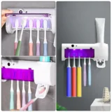 Stérilisateur & Porte-Brosse à Dents 2en1 – Hygiène Intelligente