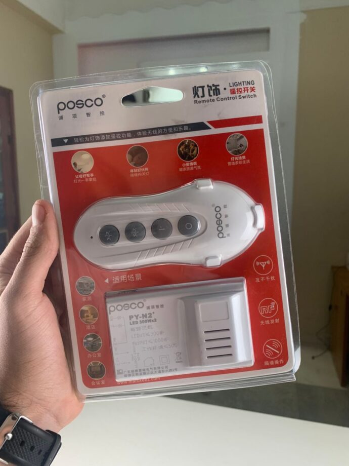 ⁦Interrupteur Télécommande Sans Fil 220V – Anti-Bruit,⁩ - الصورة ⁦8⁩