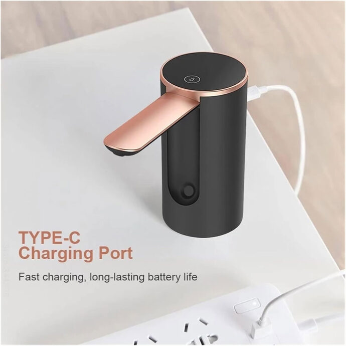⁦Pompe à Eau Numérique Pliable V3 – Distributeur USB Rechargeable 1800mAh⁩ - الصورة ⁦6⁩