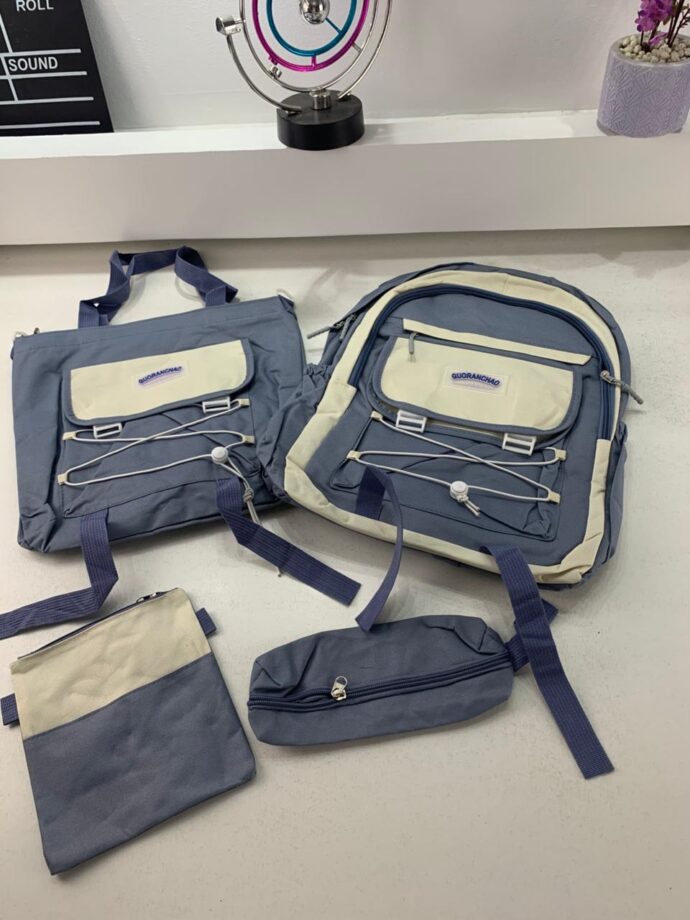 ⁦Ensemble 4Pcs Sacs Kawaii vert GUORANCHAO – Confortable⁩ - الصورة ⁦6⁩