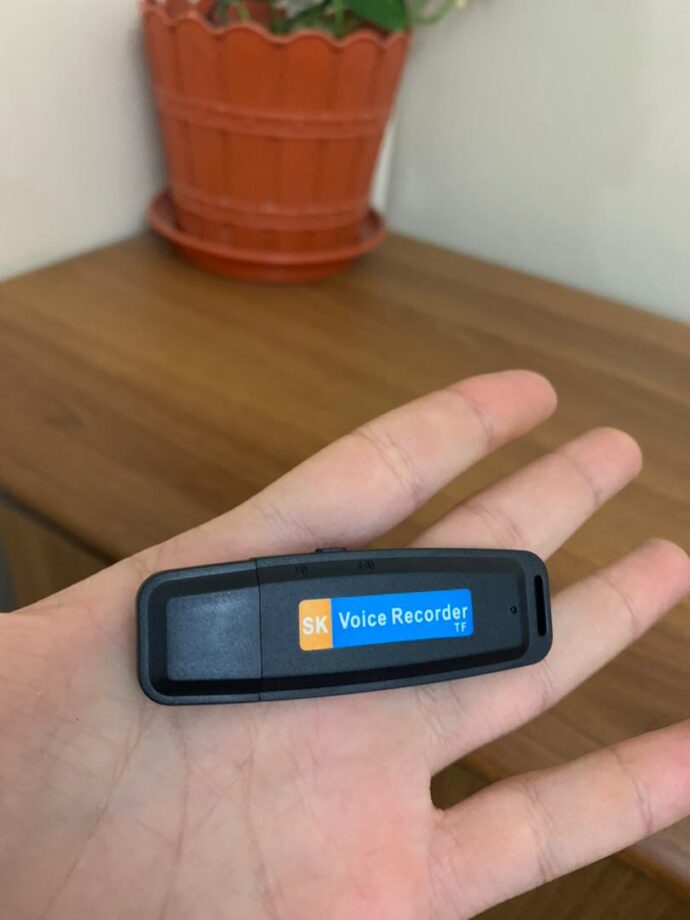 ⁦Enregistreur Vocal USB Portable – Compact⁩ - الصورة ⁦3⁩