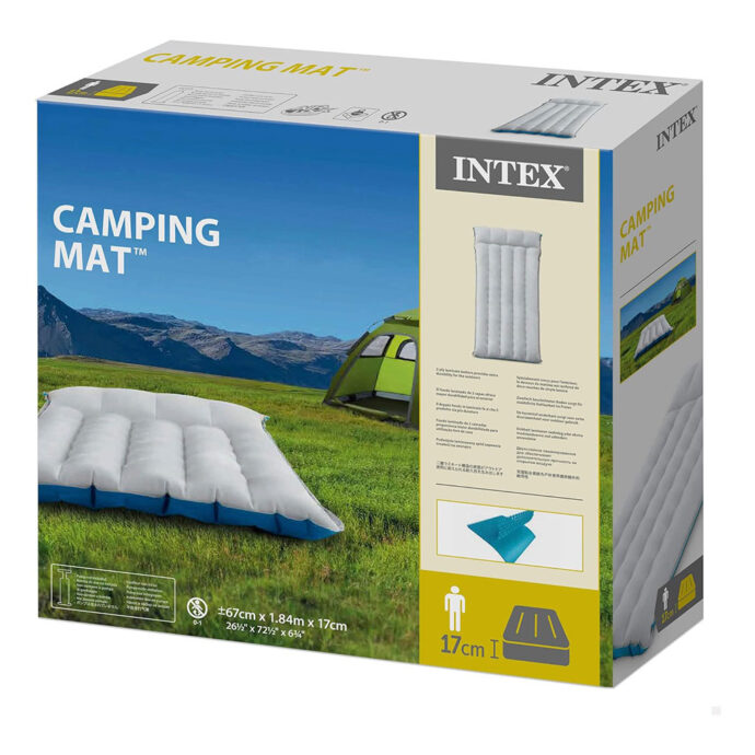 ⁦Matelas Gonflable de Camping Intex – Résistant et Confortable⁩ - الصورة ⁦2⁩