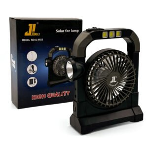 Ventilateur portable rechargeable avec lampe torche JL-9522