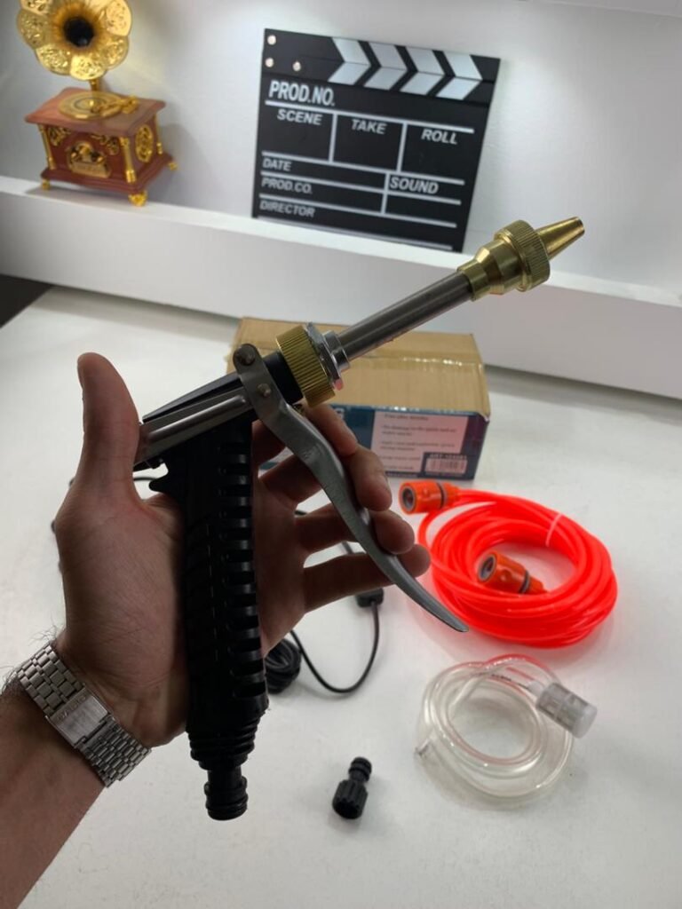 Nettoyeur Haute Pression 130 PSI – Kit de Lavage Portable 12V pour Voiture