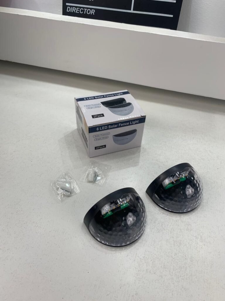 Lot de Lampes Solaires LED Murales IP65 – Éclairage Extérieur Éco-responsable